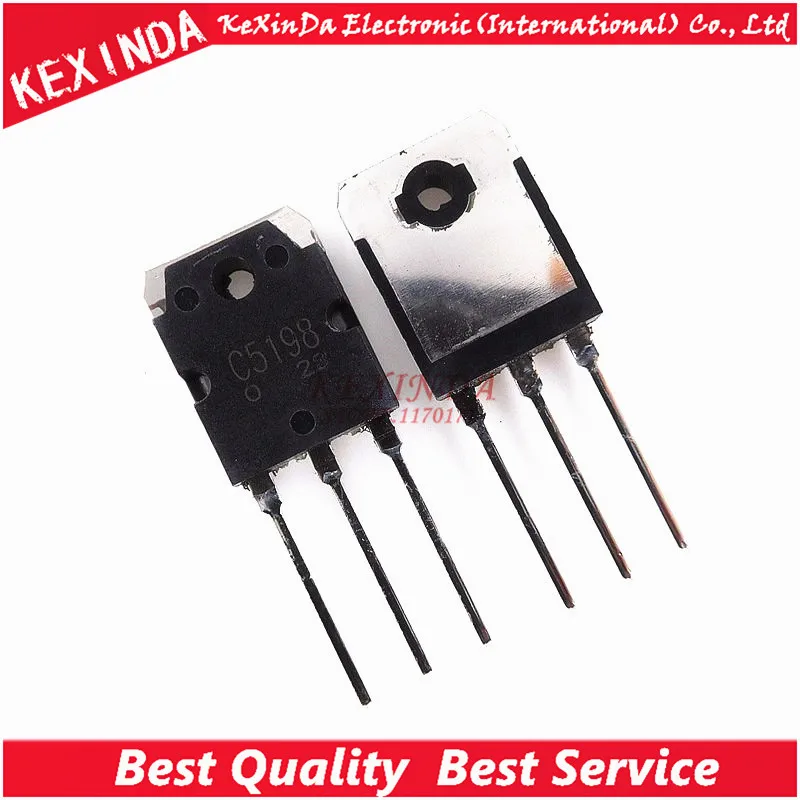 2SC5198 C5198 TO-247 IC 50 шт./лот Бесплатная доставка | Электронные компоненты и