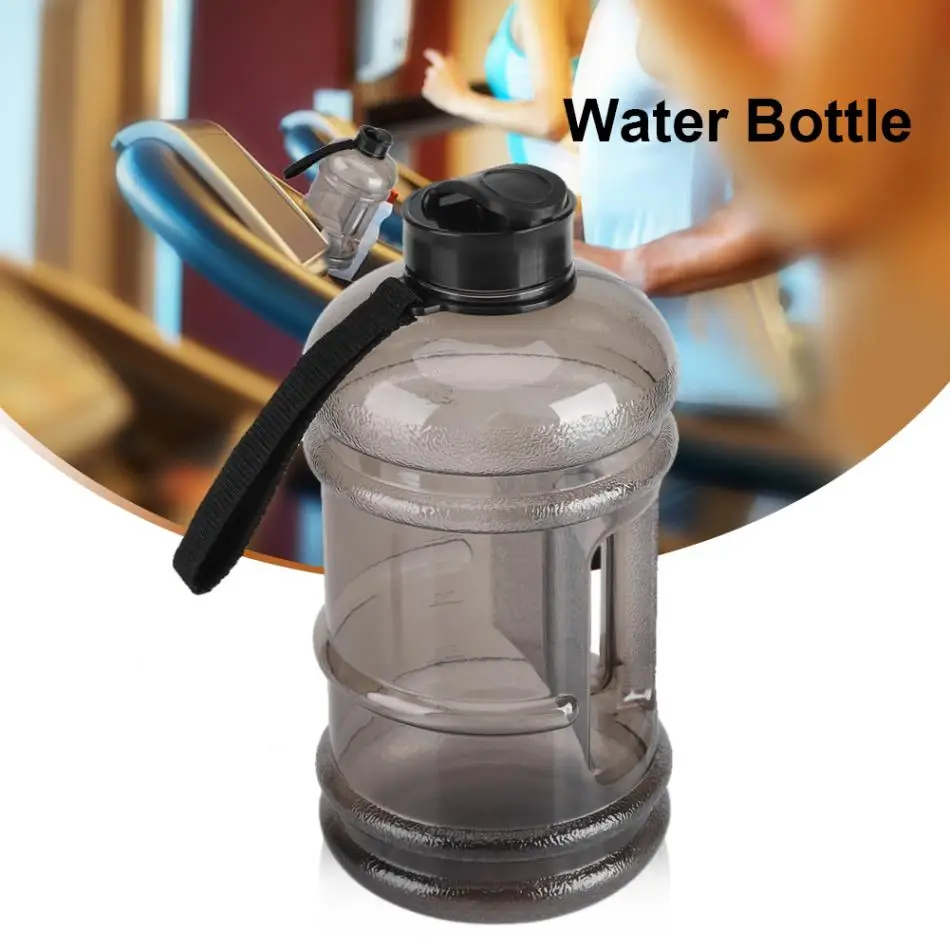 Portable 2.2L Water Bottle Sports Outdoor Camping Hiking Gym Large