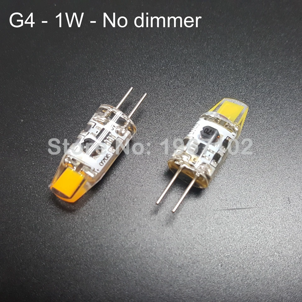 Настоящая 2 Вт 3 COB LED G4 лампа Светодиодная G9 AC/DC12V 220 В SMD Лампа Домашнее украшение