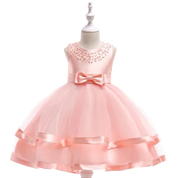 

2018 Cap Sleeves Lace Flower Girls Dresses Tulle Lovely Little Skirts Knee Length Princess Communion Birthday Gowns