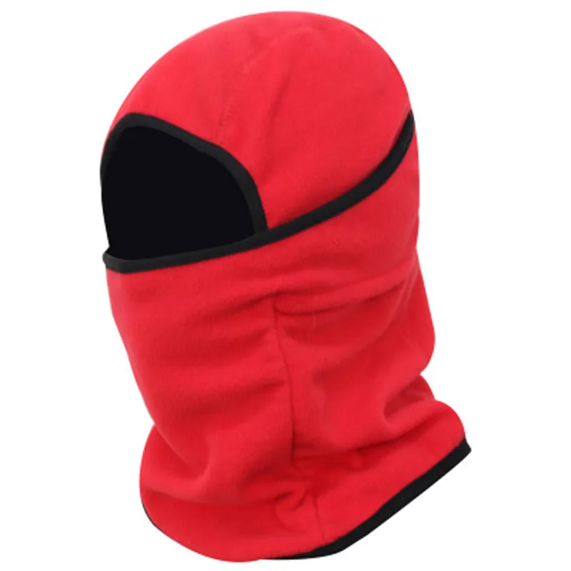 

2018 new winter outdoor fleece warm mask balaclava hat earflaps ski cycling beanies cap windproof skullies hat for men and women