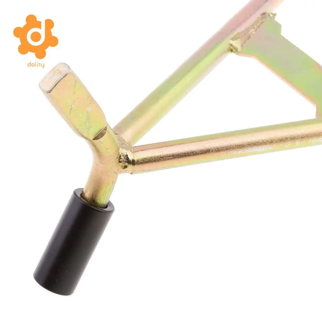 Motorcycle Triangle Kickstand Side Stand Gold For Dirt Bike MX Motocross MC