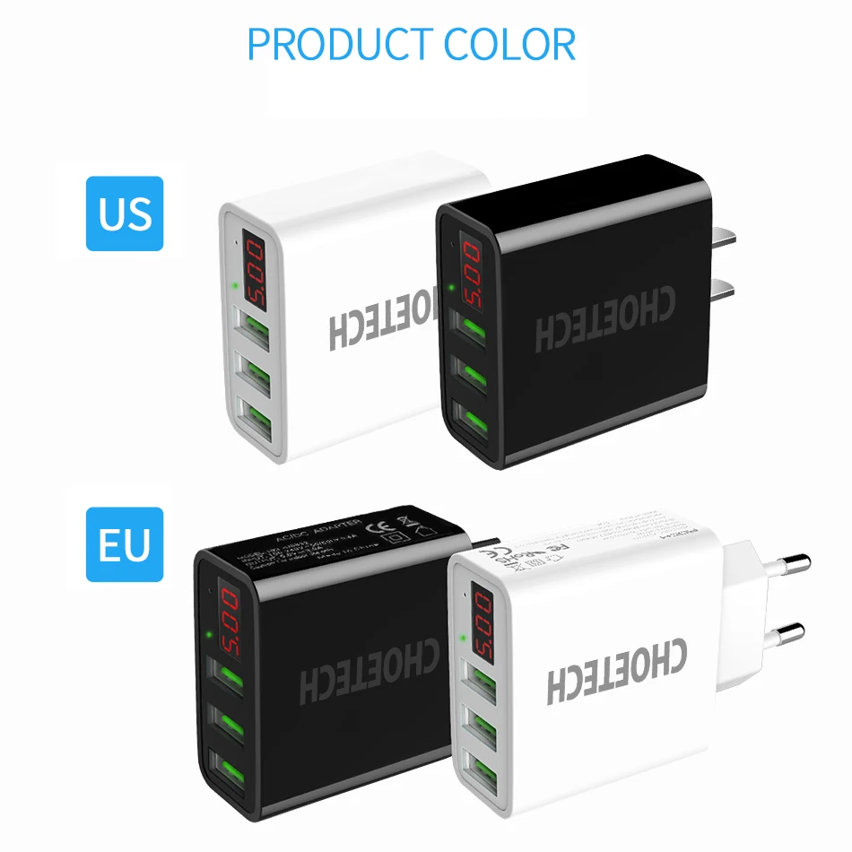 USB Charger Mobile Phone Charger Travel Wall Charger (7)