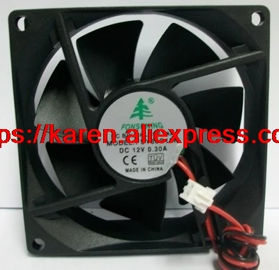 FONSONING 8CM FSY80S12L FSY80S12M RDL8025S RDM8025S MH8025L12S TX8025L12S 2WIRE 8025 12V 0.14A 3WIRE Cooling Fan