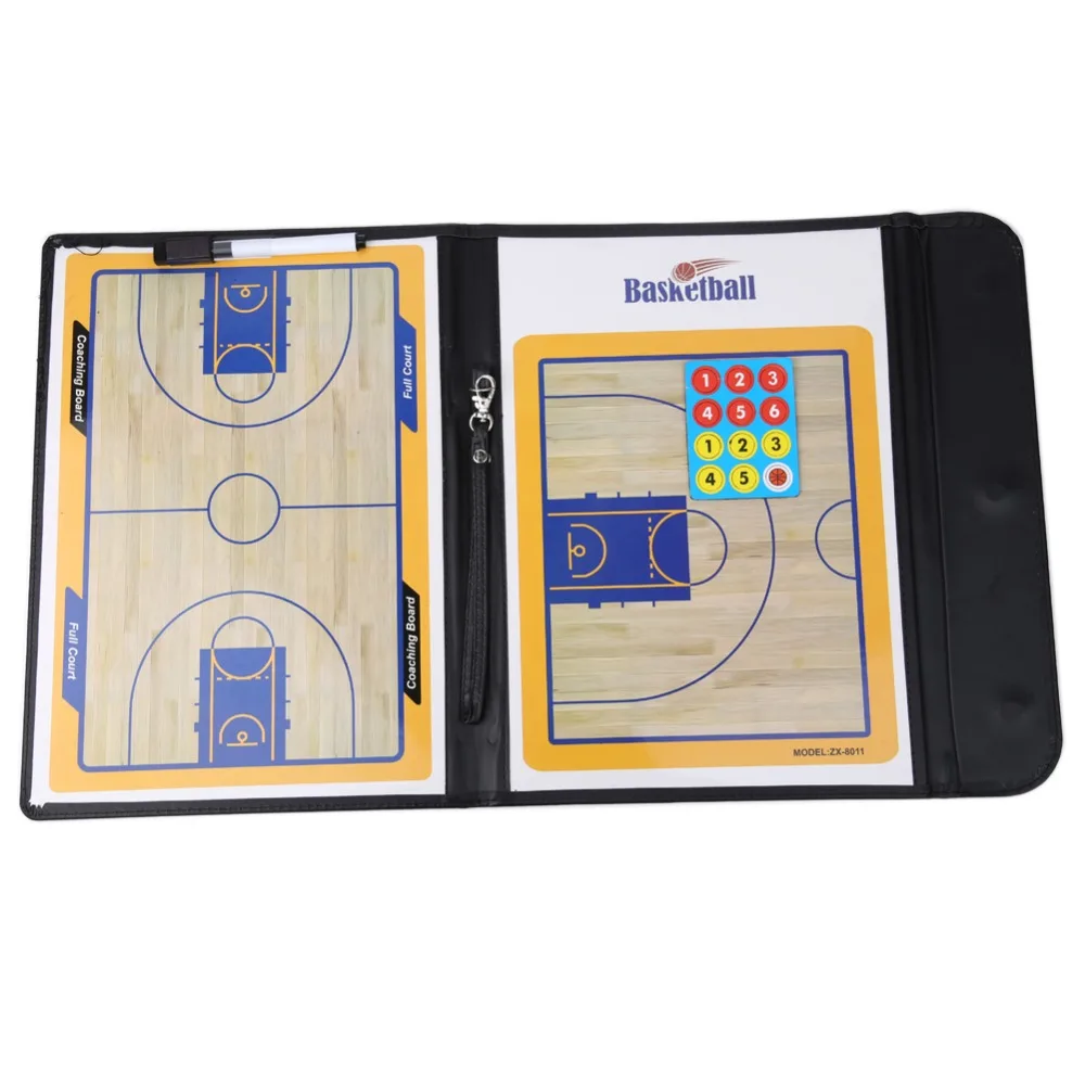 Basketball Coaching Board Foldable Tactic Coach Board Plate