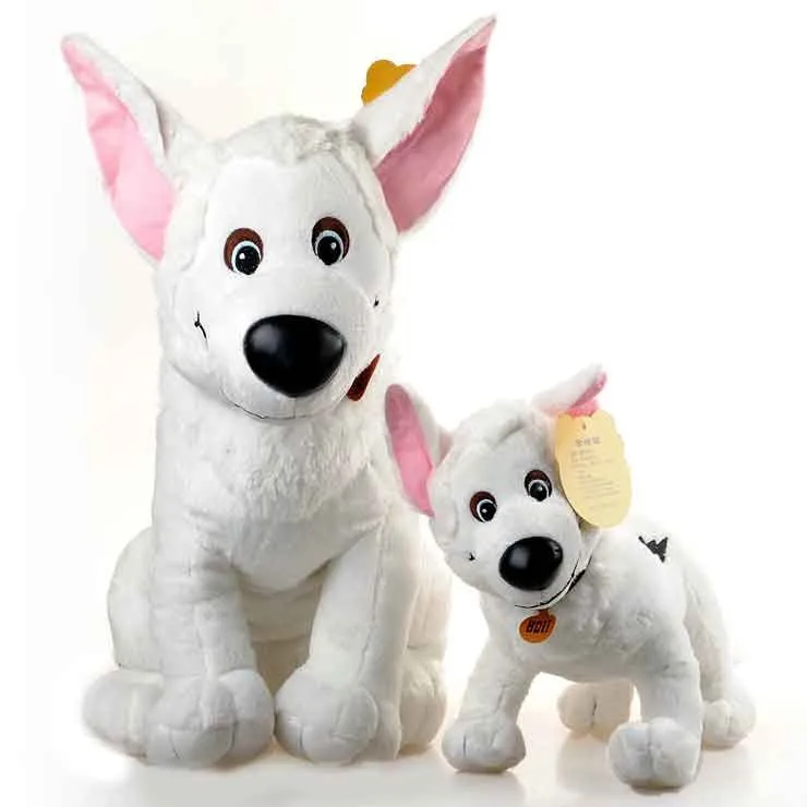 Bolt plush toy doll cute cartoon dog Thunder dog fight dog birthday gifts  Christmas gifts|gift boxes retail store|gift cookinggift deck - AliExpress