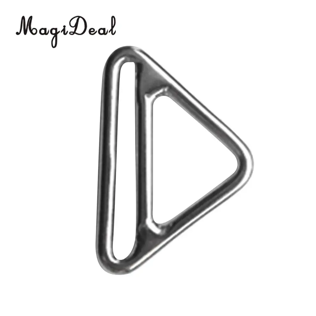 MagiDeal Scuba Diving 316 Stainless Steel Ring for 5cm Weight Belt Webbing Water Sports Swimming Diving Accessories
