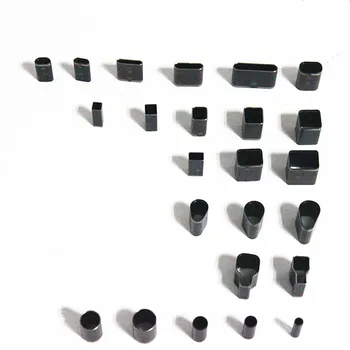

DONYAMY 24PCS/SET Shapes Style Hole Hollow Cutter Punch For Handmade Leathercraft Tool Set