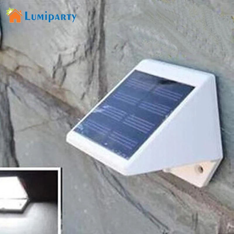 

Lumiparty LED Solar Light Energy Saving Outdoor Lighting LED Solar Lamp Waterproof IP65 Light Control Wall Lamps For Path Garden