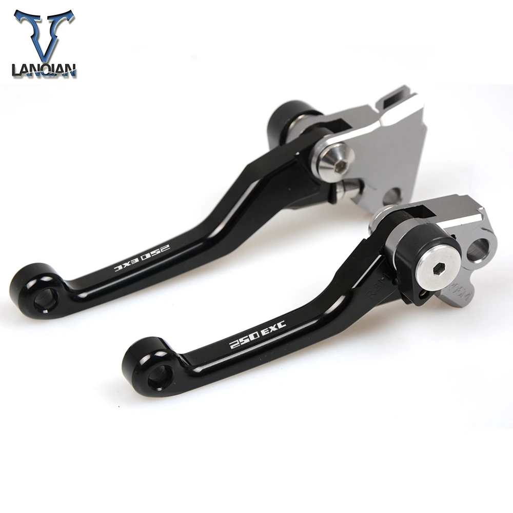 Байк сцепные рычаги мотоцикл Запчасти для KTM 250EXC 250 EXC 2005 2006 2007 2008 2009 2010 2011 2012 2013 - Цвет: Черный
