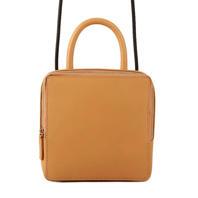 Buy Female High Quality Square Shape Bag Women Split