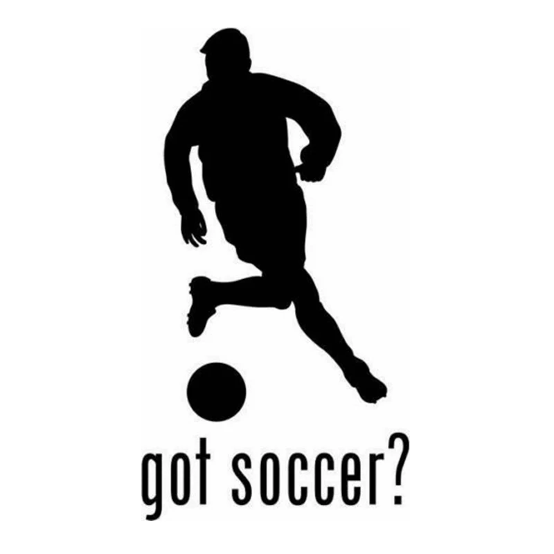 Football Player Wall Sticker Sports Decal Kids Room Decoration Posters Vinyl Car Soccer | Дом и сад