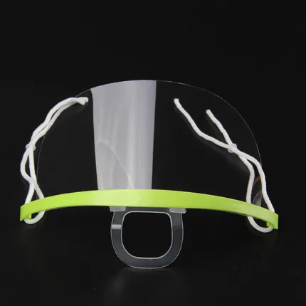 10 шт. прозрачная пластиковая маска для улыбки держатель для подбородка противотуманная маска для еды отель кухня ресторан специальная обработка шеф-повара Кухня