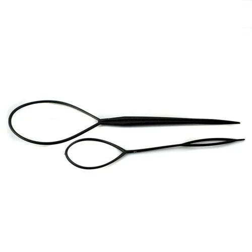 HTHL! 10 пар Топ хвост волос оплетка приспособление для укладки волос в Узлы инструмент для укладки