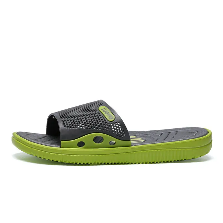Fashion Beach Slipper Hot Sell Mens Leisure Walk Flip Flops Slide Indoor Outdoor Casual Beach Eva Shoes Slipper For M ( (21)