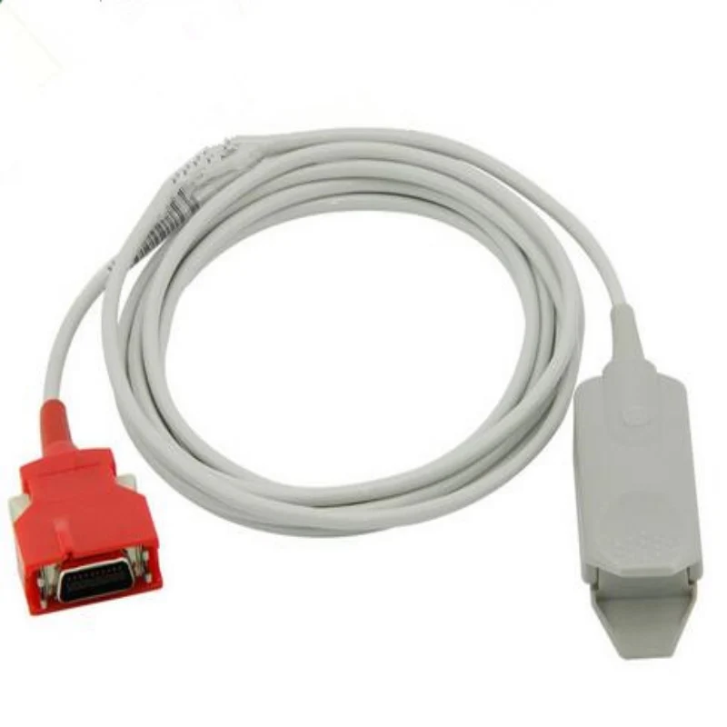 Free Shipping Compatible For Masimo 20 Pin 2053 RED DCI-DC3 Adult FingerClip Spo2 Sensor Spo2 Probe Pulse Oximeter Probe TPU 3m Free Shipping Compatible For Masimo 20 Pin 2053 RED DCI-DC3 Adult FingerClip Spo2 Sensor Spo2 Probe Pulse Oximeter Probe TPU 3m