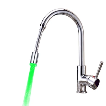 

Green color New Fashion Product Green Color LED Sanitary Tap