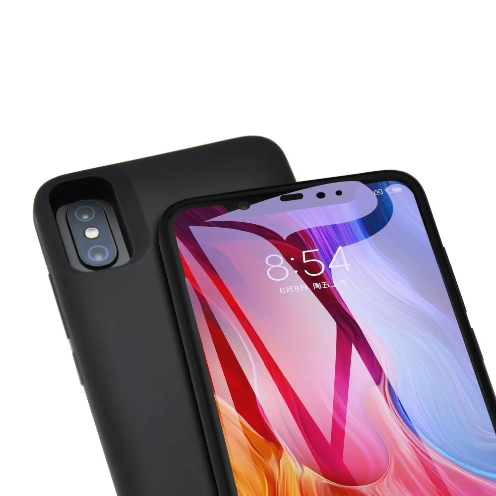 6000 мАч для Xiaomi Mi 8, чехол для аккумулятора, внешний смарт-чехол, чехол для зарядного устройства, внешний аккумулятор для Xiaomi Mi 8, чехол для зарядного устройства