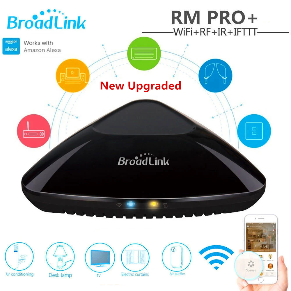 Универсальный пульт управления Broadlink для умного дома RMPro RM33 RMmini3 WIFI IR RF