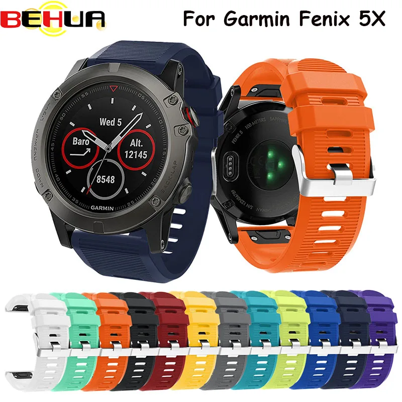 Быстросъемный ремешок для наручных часов 26 мм Garmin Fenix 5X 3 HR|bracelet garmin|garmin braceletgarmin band