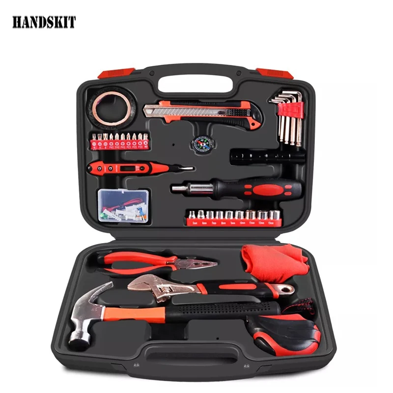 

Handskit Screwdriver Set 27pcs Precision Screwdriver Set with Piles Hammer Rulers Tap For Mobile Phones Laptop Computers