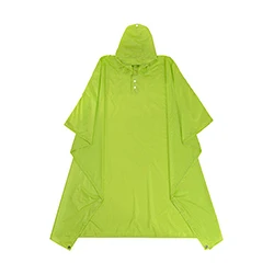 Naturehike открытый 3 в 1 пончо плащ мини брезент солнечные укрытия походный рюкзак для путешествий непромокаемый чехол Кемпинг солнцезащитный козырек - Цвет: Green 210T