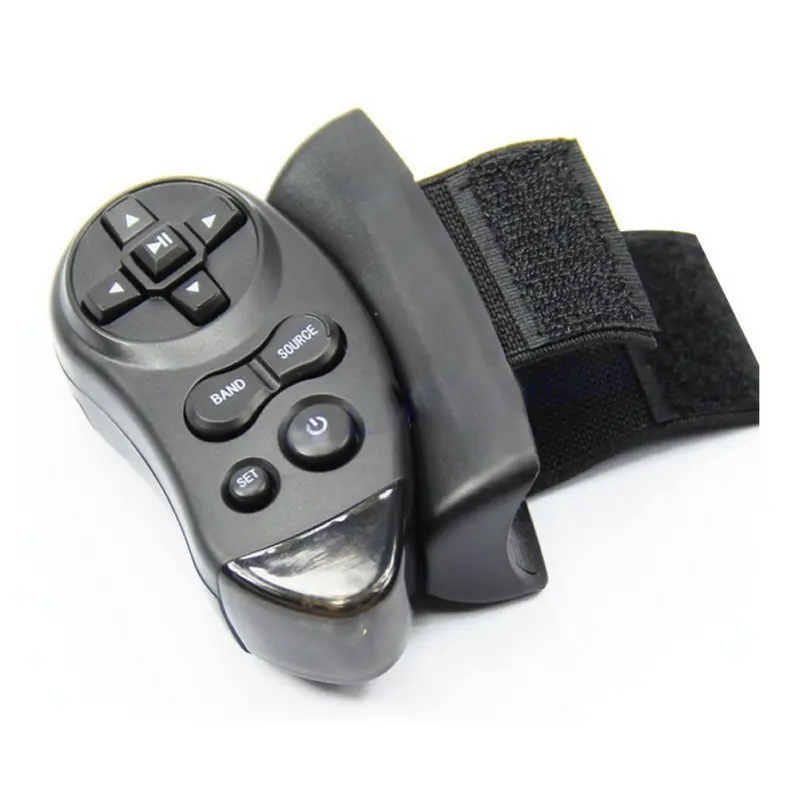 

Portable Steering Wheel Universal IR Remote Control Fr GPS Car CD DVD TV MP3 Player