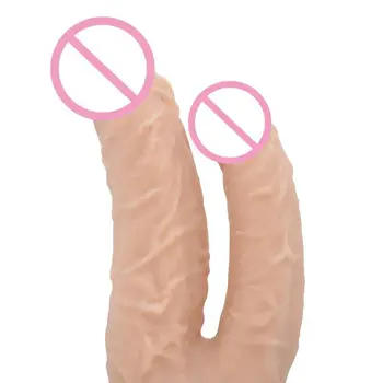 Double Dildo Anal Penetration Double penetrator Double Dildo Big Anal Dildo Huge Anal Toy Large Realistic Anal Dildo 4