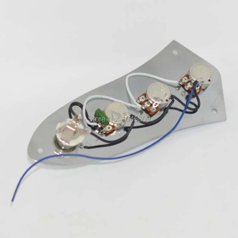 Pengendalian Wired Chrome Disepuh Beralih Pcs 3