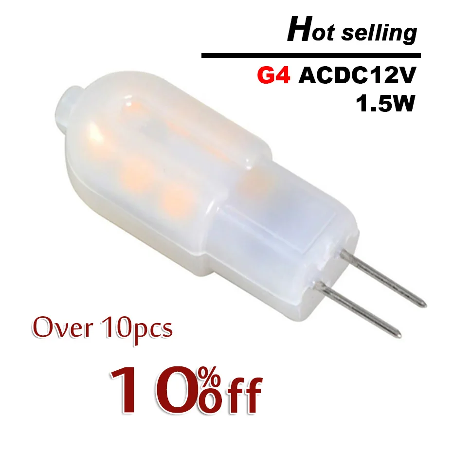 Low Price Hot Selling Lampada Led Dimmable G4 ACDC...