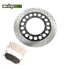 BIKINGBOY – disques de frein avant, plaquettes de Rotor, personnalisé, modèle Virago 95-99 XVS 535 V Star 97-00 classique 98-10 Silverado 650 – 2003 09