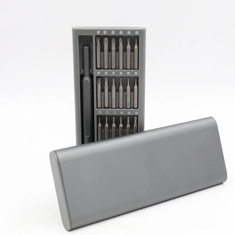 M-Triangle 25 in 1 Precision screwdriver set Torx Slotted and Phillips cordless Magnetic Phone Laptop Repair hand tools