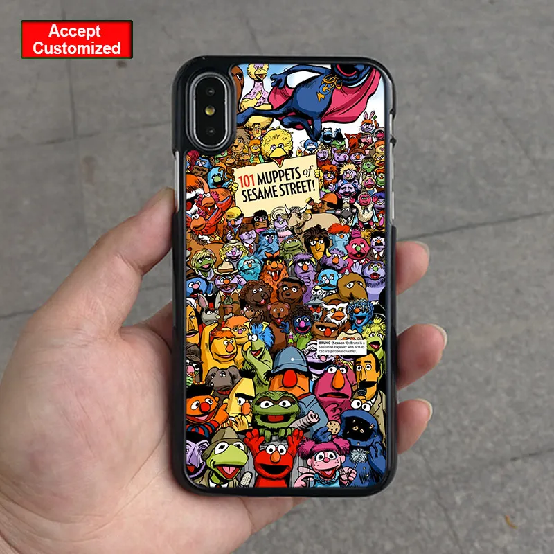 

Sesame Street Roles Printed Cover Shell Case for Samsung Galaxy S6 S7 Edge S10E S8 S9 S10 Plus Note 8 9