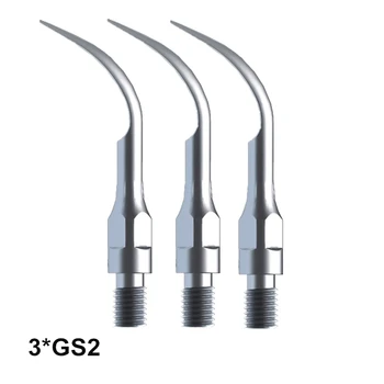 

3Pcs GS2 Dnetal Equipment Scaler Tip For SIRONA PerioScan And SIROSON S/C8/L For Remove Supragingival Heavy Calculus Dental Lab
