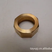 Электрический кран аксессуары сторона воды меди восьмиугольная cap медь гайка