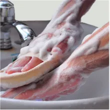 1 шт. Массажная целлюлитная Новая натуральная эффективная отшелушивающая Массажная щетка для похудения тела Массажная спа-ванна отшелушивающая щетка для тела