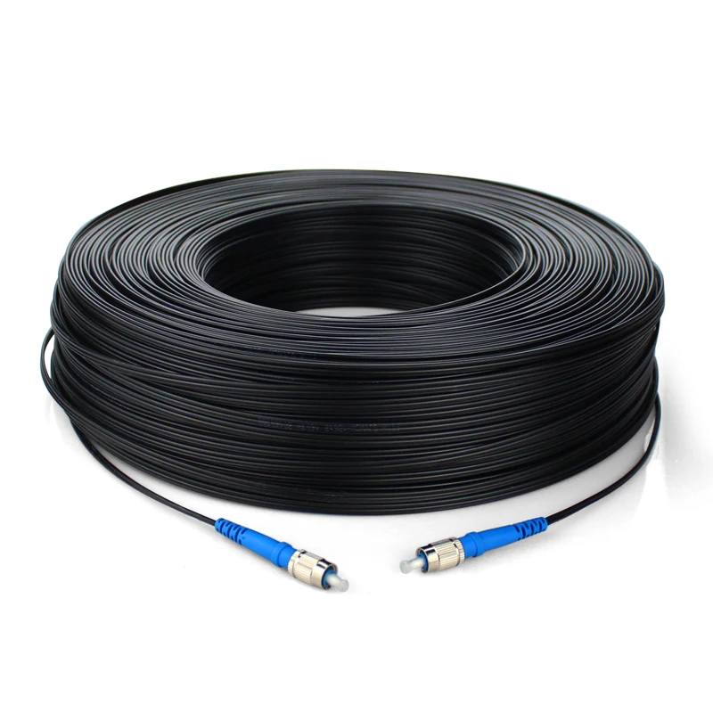 

30m FTTH Fiber Optic Drop Cable Patch Cord FC to FC SM Single Core FC/UPC-FC/UPC Fiber Jumper 30 meters