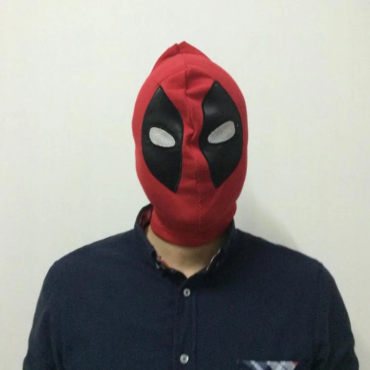 New Cool Marvel Superhero Deadpool Mask High grade knitted Full Face