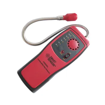

Gas Combustion Analyzer Combustible Gas Detector Port Flammable Natural Gas Leak Location Determine Tester Sound Light Alarm