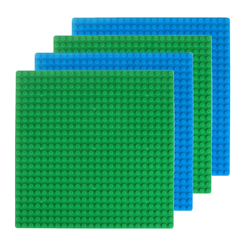 

1PCS Small Bricks Baseplate 19.2*19.2cm 24*24 Dots DIY Base Plate Board For Children Building Blocks Toys Compatible With LegoED