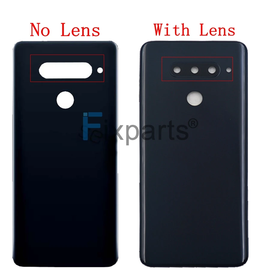 Задняя крышка для LG V40 ThinQ чехол аккумулятора задняя из стекла запасные