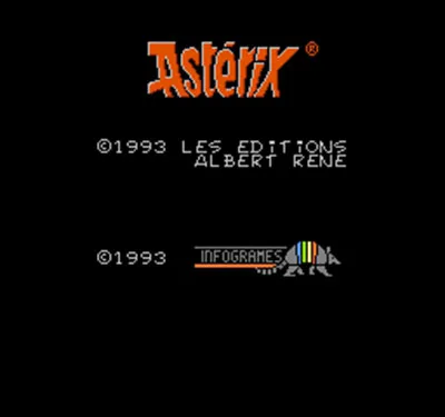 

Asterix Region Free 60 Pin 8Bit Game Card For Subor Game Players