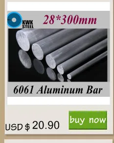 22*300 мм Алюминий 6061 круглый бар алюминий сильное твердость стержень для промышленности или DIY Металлические Материал Бесплатная доставка