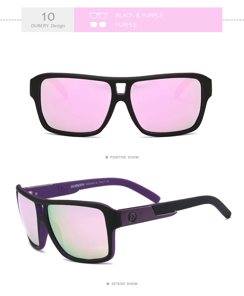 DUBERY, мужские поляризованные солнцезащитные очки с драконом, солнцезащитные очки для вождения, мужские и женские спортивные очки для рыбалки, роскошные брендовые дизайнерские очки