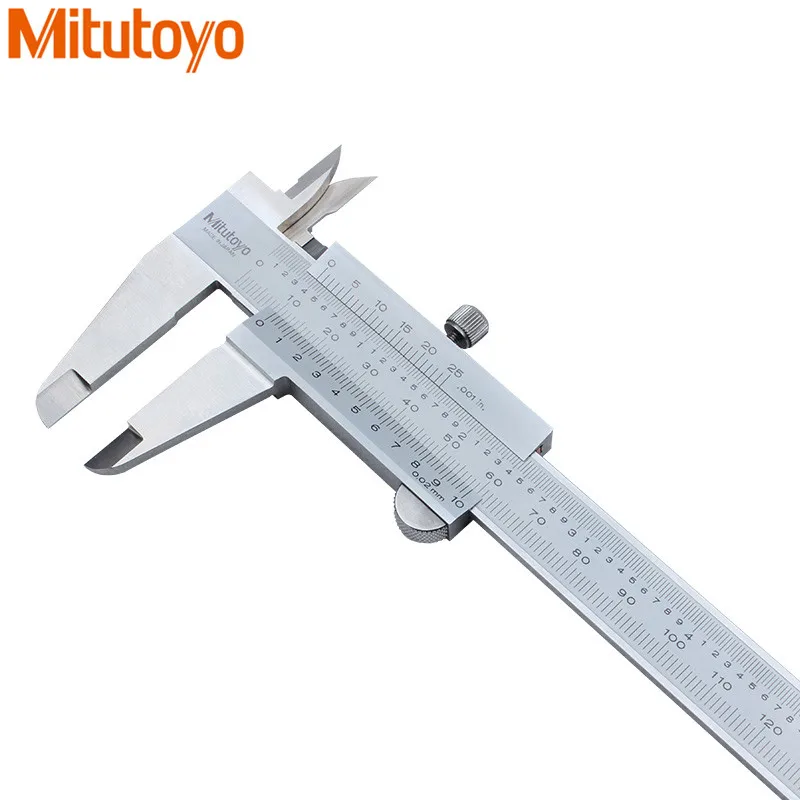 100 Mitutoyo Vernier Caliper0 200mm 0 02mm Gauge Micrometer font b Calipers b font Pie de