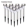 בחוץ Led אורות שמש חיצוני שמש Led דשא מנורות רחוב תאורת Luminaria עבור גן קישוט שמש מופעל נתיב אורות