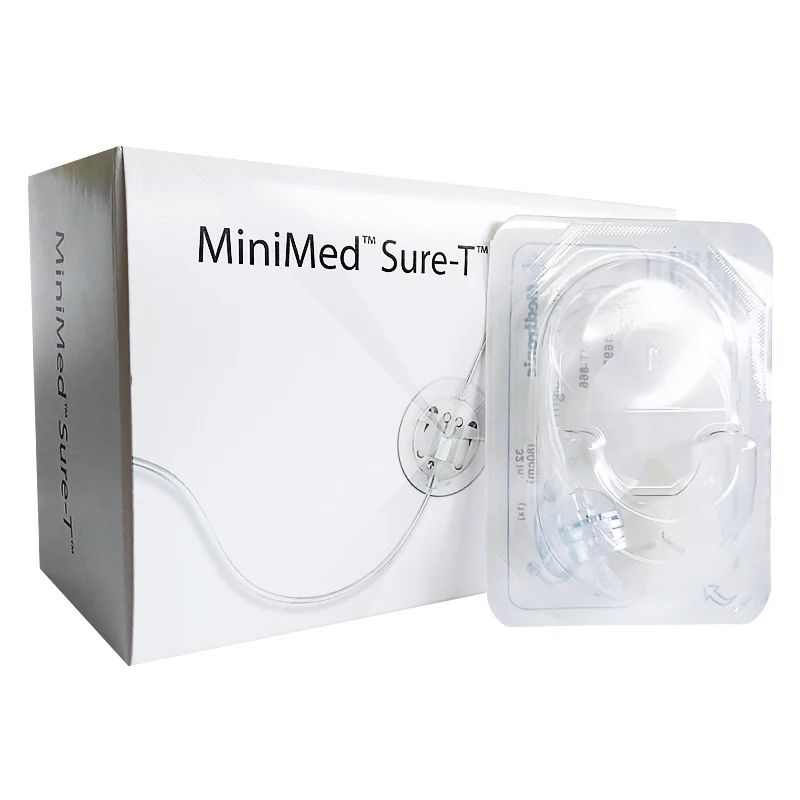 

Medtronic 5 Series Pump Insulin Consumables Infusion Line ST Straight Insert Steel Needle Pipe MMT-865