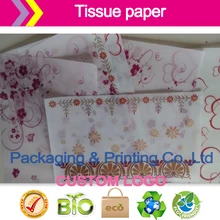 Пользовательские Мягкая бумага с рисунком упаковочная бумага из ткани