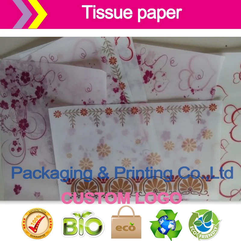 

Custom Printed Tissue Paper tissue wrapping paper