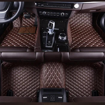 

Custom fit car floor mats for Jaguar F-type F-pace XE XF XJ XJL XK 3D car styling Non-slip carpets rugs liners